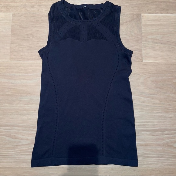 ATHLETA OXYGEN 2.0 MESH BLACK TANK TOP SIZE Small - Picture 3 of 9